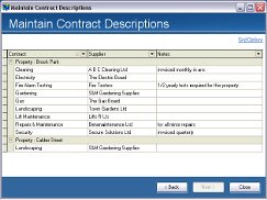 View all contracts for the whole portfolio